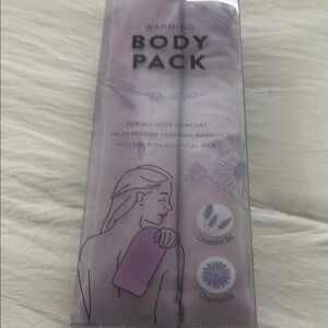 Warming Bath & Body Pack Lavender/Chamomile NWOT  Final Sale